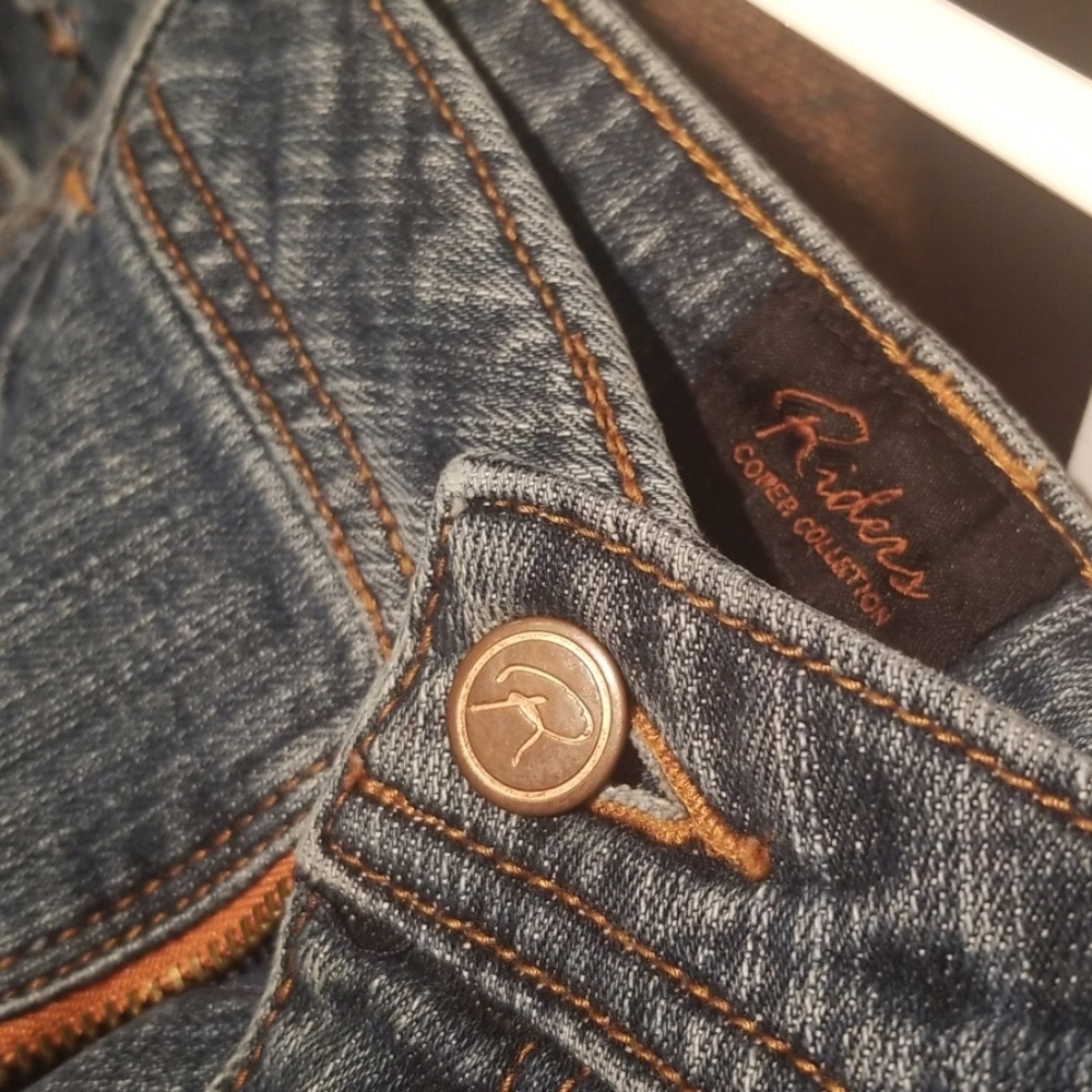 Mini Jean skirt by Riders copper collection